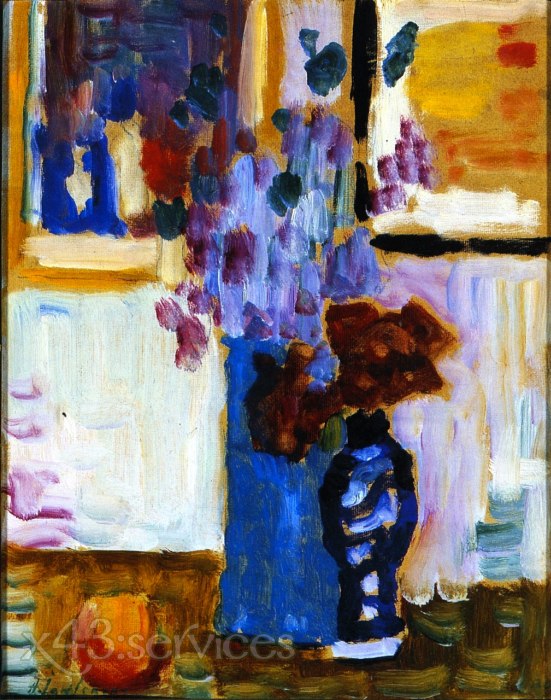 Alexej von Jawlensky - Blaue Vase - Blue Vase